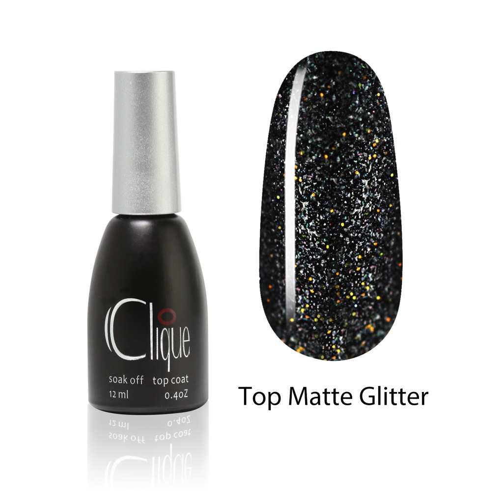 Top Matte glitter