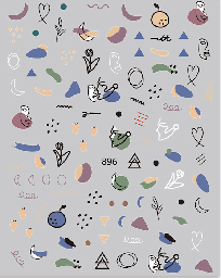 [CSDJO896] Sticker decorativo 896