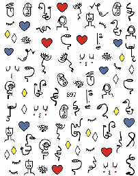 [CSD897] Sticker decorativo 897